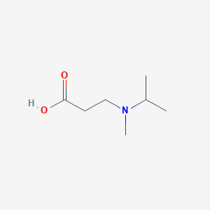 molecular formula C7H15NO2 B3118938 3-(Isopropyl(methyl)amino)propanoic acid CAS No. 244190-31-6