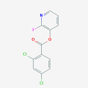 molecular formula C12H6Cl2INO2 B3118995 2-Iodo-3-pyridinyl 2,4-dichlorobenzenecarboxylate CAS No. 245039-47-8