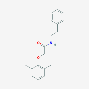 2-(2,6-dimethylphenoxy)-N-(2-phenylethyl)acetamide