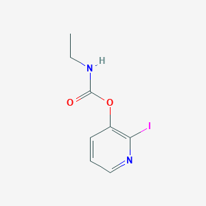 molecular formula C8H9IN2O2 B3119060 2-碘-3-吡啶基 N-乙基氨基甲酸酯 CAS No. 246021-95-4