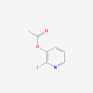 2-Iodo-3-pyridinyl acetate