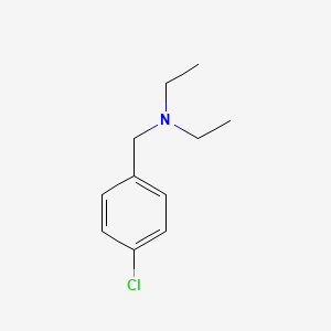 N-(4-chlorobenzyl)-N-ethylethanamine
