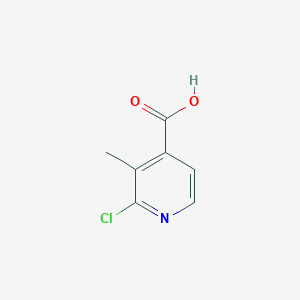 molecular formula C7H6ClNO2 B031191 2-氯-3-甲基异烟酸 CAS No. 133928-73-1