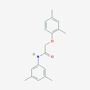 molecular formula C18H21NO2 B311914 2-(2,4-dimethylphenoxy)-N-(3,5-dimethylphenyl)acetamide 