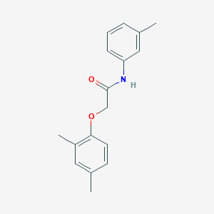 molecular formula C17H19NO2 B311915 2-(2,4-dimethylphenoxy)-N-(3-methylphenyl)acetamide 