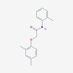 molecular formula C17H19NO2 B311917 2-(2,4-dimethylphenoxy)-N-(2-methylphenyl)acetamide 