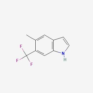 5-methyl-6-(trifluoromethyl)-1H-indole