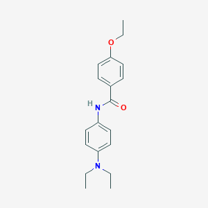 molecular formula C19H24N2O2 B311926 N-[4-(diethylamino)phenyl]-4-ethoxybenzamide 