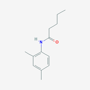 molecular formula C13H19NO B311928 N-(2,4-dimethylphenyl)pentanamide 