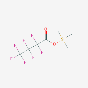 molecular formula C7H9F7O2Si B3119289 Trimethylsilyl heptafluorobutanoate CAS No. 24929-99-5