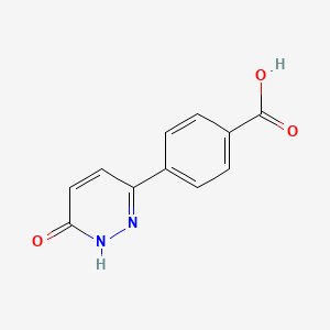 4-(6-Oxo-1,6-dihydropyridazin-3-yl)benzoic acid