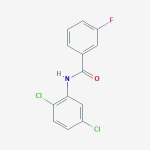 molecular formula C13H8Cl2FNO B311931 N-(2,5-dichlorophenyl)-3-fluorobenzamide 