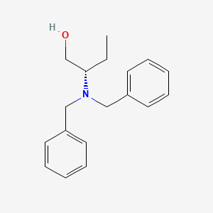 molecular formula C18H23NO B3119312 (S)-2-(Dibenzylamino)butan-1-ol CAS No. 249922-60-9