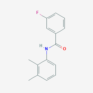 molecular formula C15H14FNO B311932 N-(2,3-dimethylphenyl)-3-fluorobenzamide 