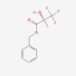 benzyl (2R)-3,3,3-trifluoro-2-hydroxy-2-methylpropanoate