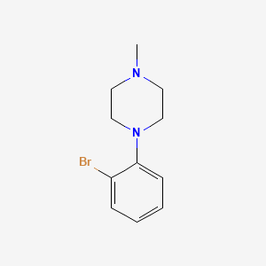 molecular formula C11H15BrN2 B3119336 1-(2-Bromophenyl)-4-methylpiperazine CAS No. 250383-81-4