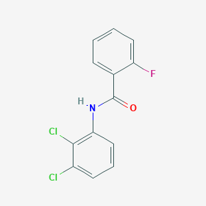 molecular formula C13H8Cl2FNO B311934 N-(2,3-dichlorophenyl)-2-fluorobenzamide 