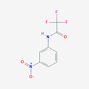 molecular formula C8H5F3N2O3 B3119378 2,2,2-trifluoro-N-(3-nitrophenyl)acetamide CAS No. 25080-83-5