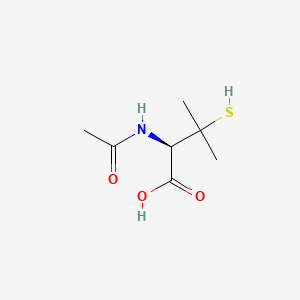 molecular formula C7H13NO3S B3119386 Acetylpenicillamine CAS No. 2510-38-5