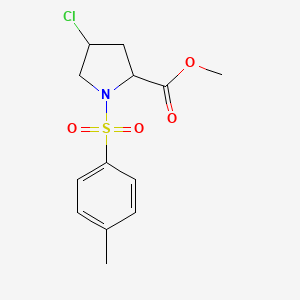 Methyl 4-chloro-1-[(4-methylphenyl)sulfonyl]-2-pyrrolidinecarboxylate