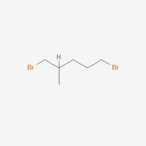 molecular formula C6H12Br2 B3119444 1,5-Dibromo-2-methylpentane CAS No. 25118-31-4