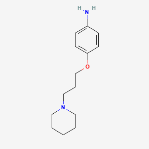 4-[3-(1-Piperidinyl)propoxy]aniline