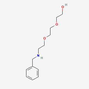 molecular formula C13H21NO3 B3119561 2-[2-(2-Benzylaminoethoxy)ethoxy]ethanol CAS No. 251908-13-1