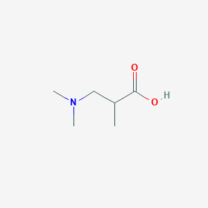 molecular formula C6H13NO2 B3119611 3-(二甲氨基)-2-甲基丙酸 CAS No. 2523-01-5