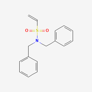 molecular formula C16H17NO2S B3119630 N,N-Dibenzylethenesulfonamide CAS No. 2525-74-8