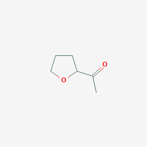 molecular formula C6H10O2 B3119637 1-(Oxolan-2-yl)ethan-1-one CAS No. 25252-64-6