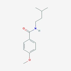 molecular formula C13H19NO2 B311967 N-isopentyl-4-methoxybenzamide 