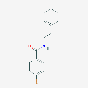 4-bromo-N-[2-(1-cyclohexen-1-yl)ethyl]benzamide