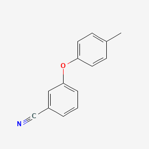 molecular formula C14H11NO B3119726 3-(4-甲基苯氧基)苯甲腈 CAS No. 253679-51-5