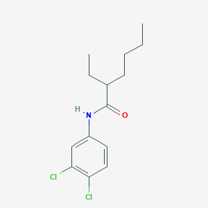molecular formula C14H19Cl2NO B311982 N-(3,4-dichlorophenyl)-2-ethylhexanamide 