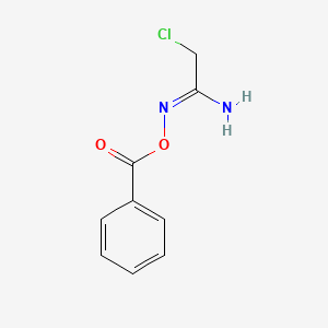 O1-benzoyl-2-chloroethanehydroximamide