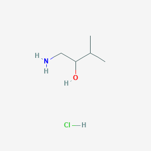 molecular formula C5H14ClNO B3119850 1-Amino-3-methylbutan-2-ol hydrochloride CAS No. 25589-27-9