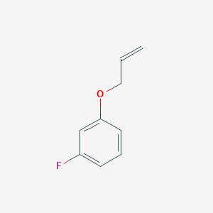 molecular formula C9H9FO B3119859 Allyl (3-fluorophenyl) ether CAS No. 2560-98-7