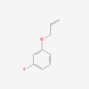 molecular formula C9H9FO B3119859 Benzene, 1-fluoro-3-(2-propen-1-yloxy)- CAS No. 2560-98-7