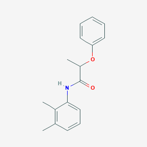 molecular formula C17H19NO2 B311996 N-(2,3-dimethylphenyl)-2-phenoxypropanamide 
