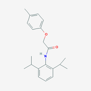 molecular formula C21H27NO2 B311999 N-(2,6-diisopropylphenyl)-2-(4-methylphenoxy)acetamide 