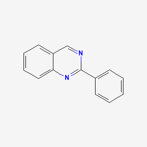 molecular formula C14H10N2 B3120039 2-Phenylquinazoline CAS No. 25855-20-3