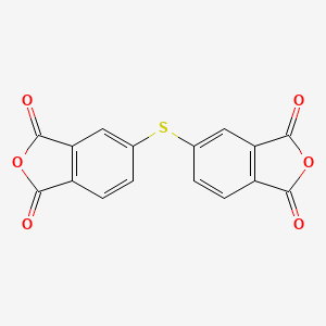 molecular formula C16H6O6S B3120040 4,4'-硫代二苯甲酸酐 CAS No. 25884-43-9