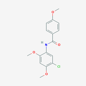 N-(5-chloro-2,4-dimethoxyphenyl)-4-methoxybenzamide