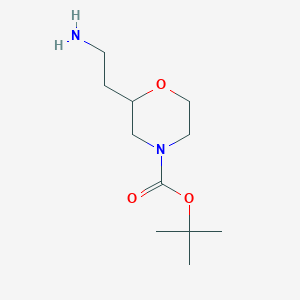 Tert-butyl 2-(2-aminoethyl)morpholine-4-carboxylate