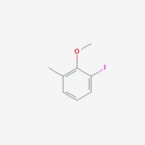 molecular formula C8H9IO B3120078 1-Iodo-2-methoxy-3-methylbenzene CAS No. 25922-05-8