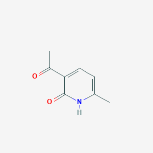 molecular formula C8H9NO2 B3120089 3-acetyl-6-methylpyridin-2(1H)-one CAS No. 25957-23-7