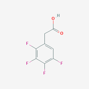 molecular formula C8H4F4O2 B3120290 2,3,4,5-Tetrafluorophenylacetic acid CAS No. 261952-21-0