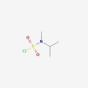 molecular formula C4H10ClNO2S B3120361 Isopropyl(methyl)sulfamoyl chloride CAS No. 263169-13-7