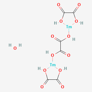 Oxalic acid;thulium;hydrate