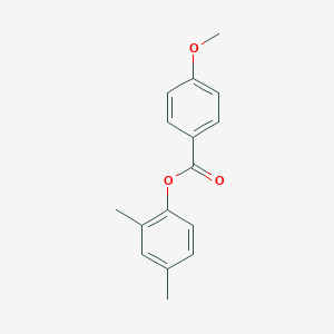 molecular formula C16H16O3 B312062 2,4-Dimethylphenyl 4-methoxybenzoate 